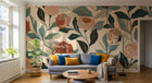 Design A0552 — Papier peint Floral Pivoines et Roses - Collection 2 — Novomur
