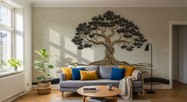 Papier peint Arbres Décoratifs - Sur mesure