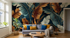 Design A0604 — Papier peint Palmier Tropical Vert - Collection 1 — Novomur