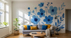 Design A0624 — Papier peint Floral Pivoines et Roses - Collection 1 — Novomur