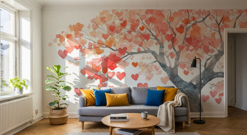 Design A0751 — Papier peint Arbres Décoratifs — Novomur