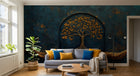 Design A0861 — Papier peint Arbres Décoratifs — Novomur