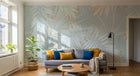Design D0052 — Papier peint Palmier Tropical Vert - Collection 3 — Novomur