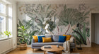 Design D0053 — Papier peint Palmier Tropical Vert - Collection 3 — Novomur