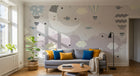 Design D0057 — Papier peint Ciel Nocturne Enfant - Collection 1 — Novomur