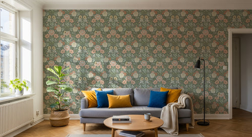 Design D0144 — Papier peint Liberty Floral Ditsy - Collection 1 — Novomur