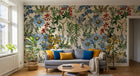 Design D0220 — Papier peint Coquelicots et Fleurs Sauvages — motif grand — Novomur