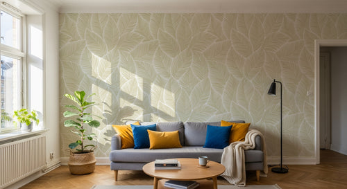 Design D0260 — Papier peint Botanique Feuillage - Collection 2 — motif standard — Novomur