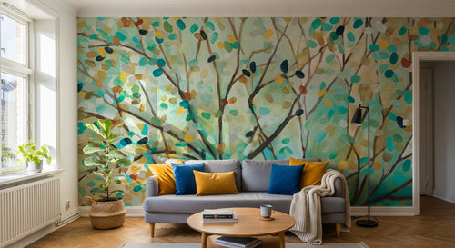 Design SD0503 — Papier peint Arbres Décoratifs — Novomur