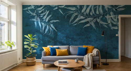 Design SK0113 — Papier peint Eucalyptus Botanique Sauge — Novomur