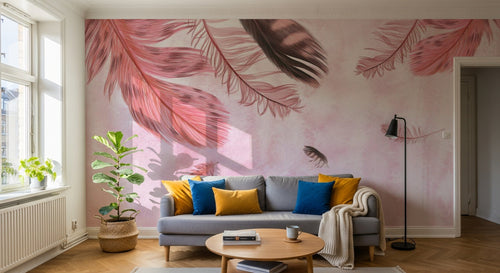 Design SK0540 — Papier peint Plumes — Novomur