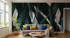 Design SK0704 — Papier peint Palmier Tropical Vert - Collection 2 — Novomur