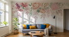 Design SK0705 — Papier peint Floral Pivoines et Roses - Collection 2 — Novomur