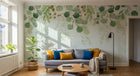 Design SK0858 — Papier peint Eucalyptus Botanique Sauge — Novomur