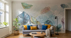 Design SK0997 — Papier peint Plumes — Novomur