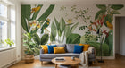 Design ZX0472 — Papier peint Palmier Tropical & Jungle Dense — Novomur