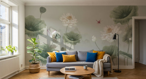 Papier peint Floral Création - Collection 2 - Sur mesure
