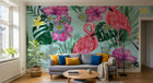 Design ZX0769 — Papier peint Palmier Tropical & Jungle Dense — Novomur