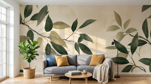 Design A0559 — Papier peint Botanique Feuillage - Collection 1 — Novomur