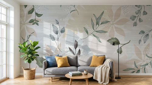 Design D0694 — Papier peint Botanique Feuillage - Collection 1 — Novomur