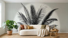 Design A0020 — Papier peint Palmier Tropical Vert - Collection 4 — Novomur