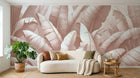 Design A0033 — Papier peint Palmier Tropical Vert - Collection 2 — Novomur