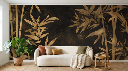 Design A0045 — Papier peint Bambou — Novomur