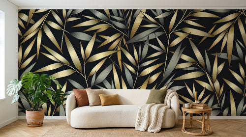 Design A0231 — Papier peint Bambou — Novomur