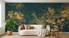 Design A0453 — Papier peint Jungle Tropicale Dense Aquarelle — Novomur