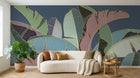 Design A0471 — Papier peint Palmier Tropical Vert - Collection 2 — Novomur