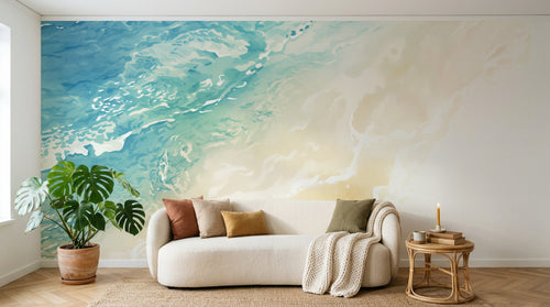 Design A0475 — Papier peint Paysage Plage et Mer — Novomur