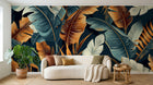 Design A0604 — Papier peint Palmier Tropical Vert - Collection 1 — Novomur
