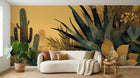Design A0685 — Papier peint Paysage Désert et Cactus — Novomur
