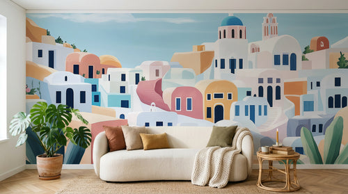 Design A0878 — Papier peint Paysage Plage et Mer — Novomur