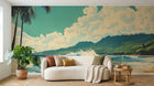 Design A0956 — Papier peint Paysage Plage et Mer — Novomur