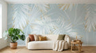 Design D0052 — Papier peint Palmier Tropical Vert - Collection 3 — Novomur