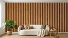 Design D0148 — Papier peint Bois Rustique Brun - Collection 1 — Novomur