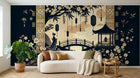 Design F0196 — Papier peint Bambou — Novomur