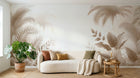Design F0254 — Papier peint Jungle Tropicale Dense Aquarelle — Novomur
