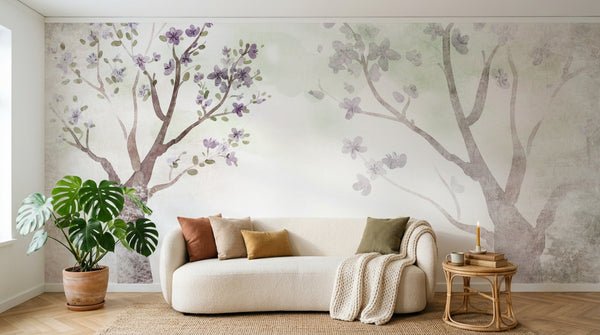 Papier peint Floral Création - Collection 1 - Sur mesure