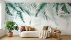 Design SD0116 — Papier peint Palmier Tropical Vert - Collection 1 — Novomur