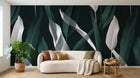 Design SK0704 — Papier peint Palmier Tropical Vert - Collection 2 — Novomur
