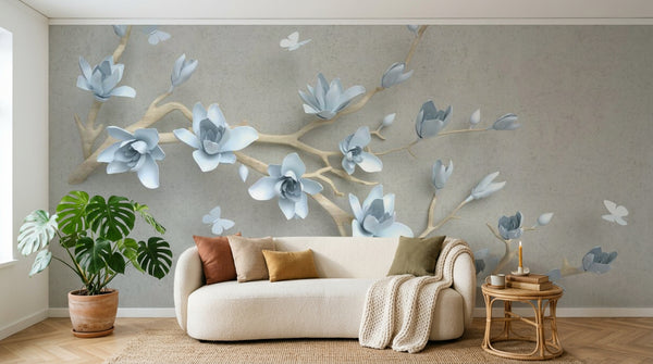 Magnolia & Oiseaux - Collection 3 - Sur mesure