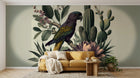 Design A0011 — Papier peint Paysage Désert et Cactus — Novomur