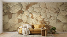 Design A0131 — Papier peint Paysage Désert et Cactus — Novomur