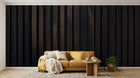 Design A0154 — Papier peint Bois Rustique Brun - Collection 2 — Novomur