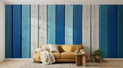 Design A0295 — Papier peint Bois Rustique Brun - Collection 1 — Novomur