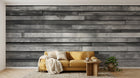 Design A0587 — Papier peint Bois Rustique Brun - Collection 1 — Novomur