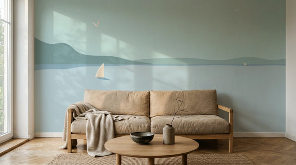 Papier peint Paysage Plage et Mer - Sur mesure