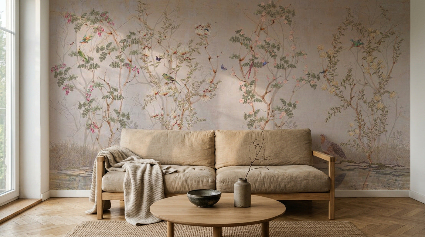 Papier peint Cerisier - Sur mesure - Design D0264